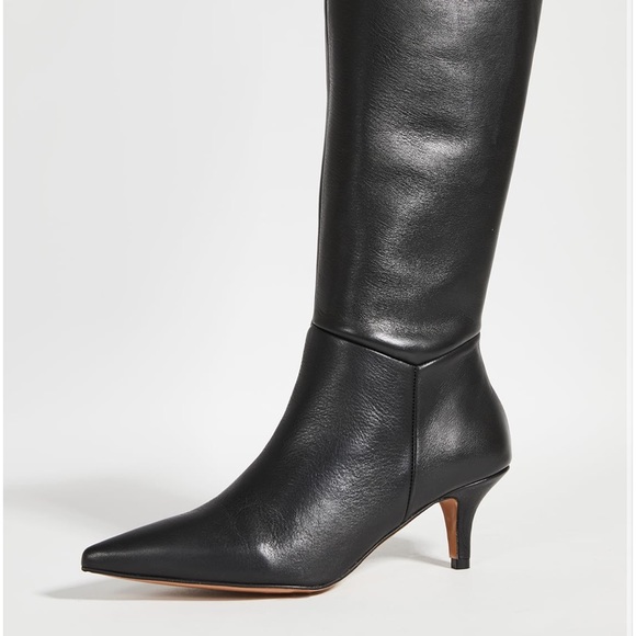Souliers Martinez Timeless Black Tall Boots - Picture 4 of 4